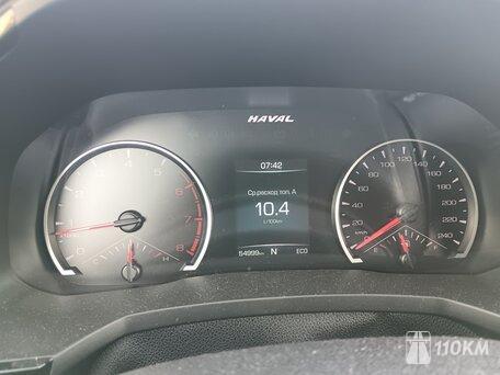 Haval, F7x, 1500, 150, бензин, внедорожник, робот, передний привод, среднее состояние, левый, синий, 1 880 000 ₽