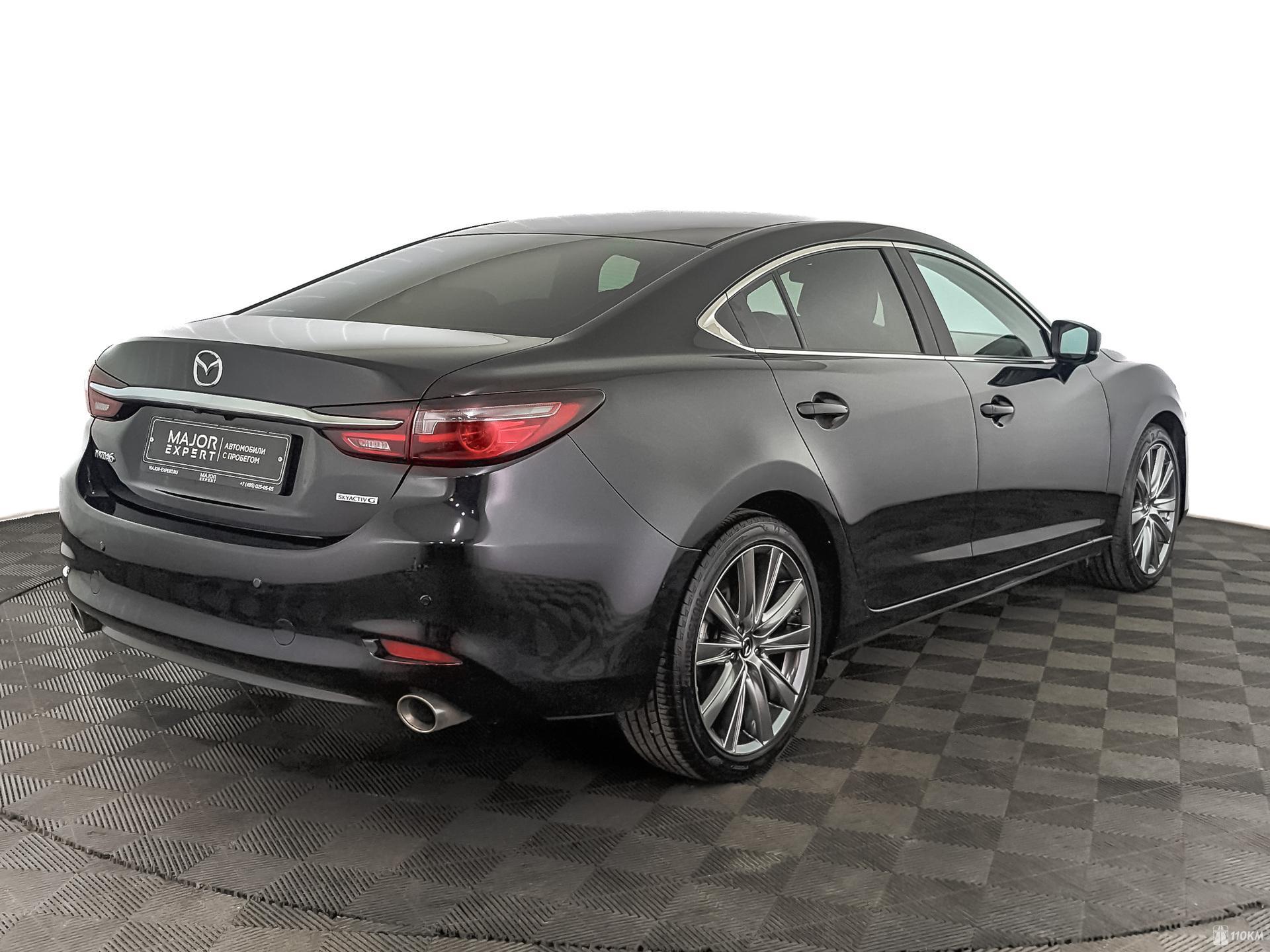 Mazda, 6, 2500, 120, бензин, седан, автомат, передний привод, среднее состояние, левый, черный, 3 130 000 ₽