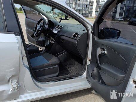 Volkswagen, Polo, 1600, 105, бензин, седан, автомат, передний привод, среднее состояние, левый, серебряный, 450 000 ₽