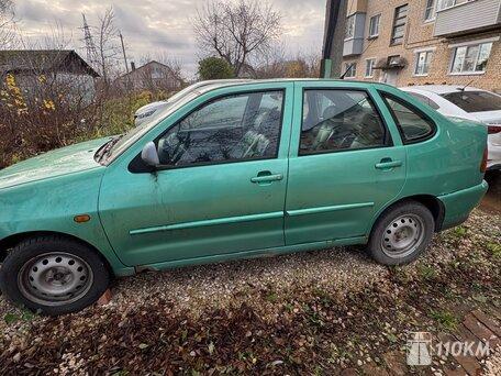 Volkswagen, Polo, 1600, 125, бензин, седан, механика, передний привод, среднее состояние, левый, зеленый, 120 000 ₽