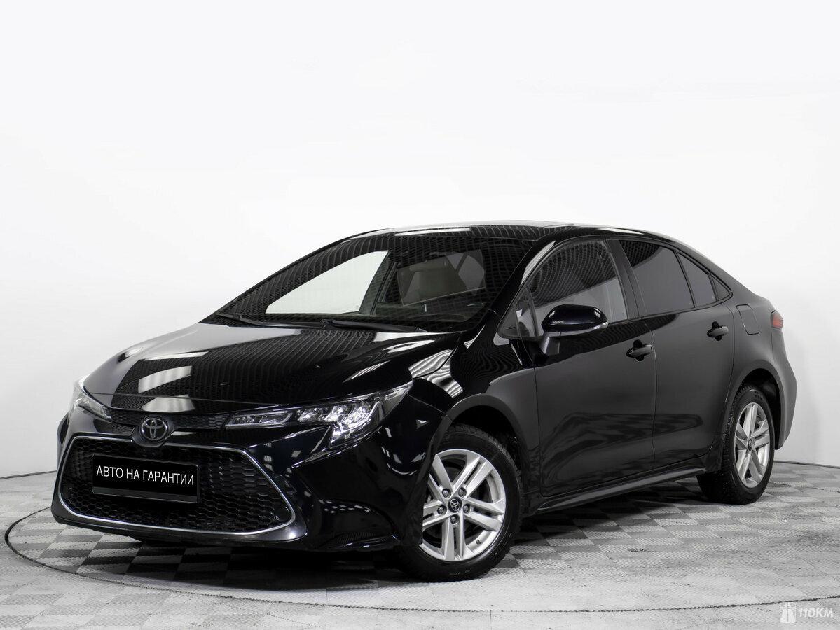 Toyota, Corolla, 1200, 0, бензин, седан, вариатор, передний привод, среднее состояние, левый, черный, 1 569 000 ₽